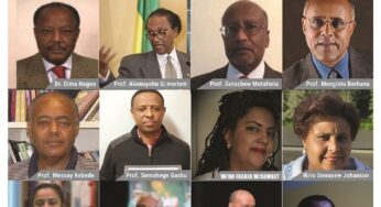 Roadmap for transition and constitution making in Ethiopia -Vision Ethiopia October 22 & 23, 2016