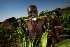 LORYRA, SOUTH OMO, ETHIOPIA, DECEMBER 2007: Images of the Dassanech people in the Lower Omo Valley, South West Ethiopia, 14 December 2007. (Photo by Brent Stirton/Getty Images.)