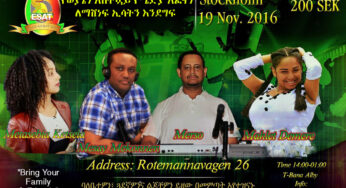 ESAT Day 6th year Anniversary Stockholm Nov 19 2016