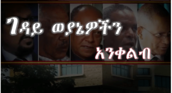 ESAT Do Not Feed the TPLF Killer Beast – Amharic 06 January 2018