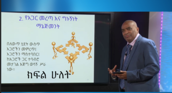 Yetimihirt Bilichita – Dr Tadesse Biru Kersmo, EFFECTIVE MANAGEMENT. Part Two – 17 July 2018