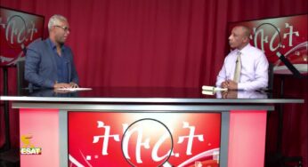 ESAT Tikuret Sisay with Tamagn on His Return to Ethiopia 23 Oct 2018