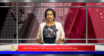 ESAT Amharic Night time News October 7, 2019