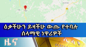 ESAT Amharic Day Time News April 9, 2020