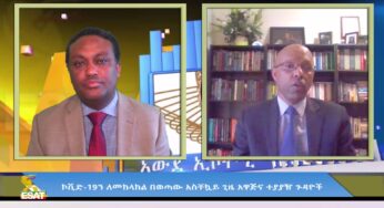 ESAT Awde Economy ኮቪድ-19ን ለመከላከል በወጣው አስቸኳይ ጊዜ አዋጅና ተያያዥ ጉዳዮች April 2020